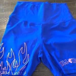 Athletic biker shorts